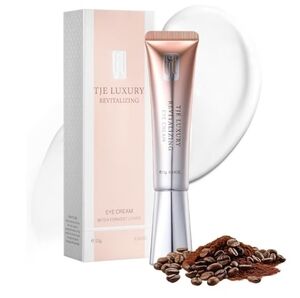 TJE Luxury Caffeine Eye Cream 15g – Under Eye Treatment with Hyaluronic Acid